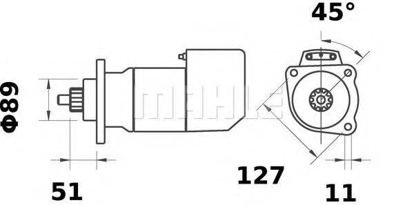 MAHLE ORIGINAL MS 570