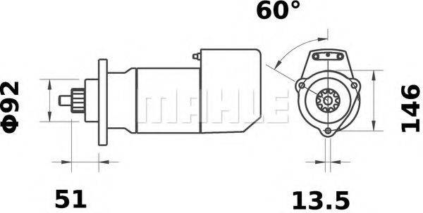 MAHLE ORIGINAL MS 560