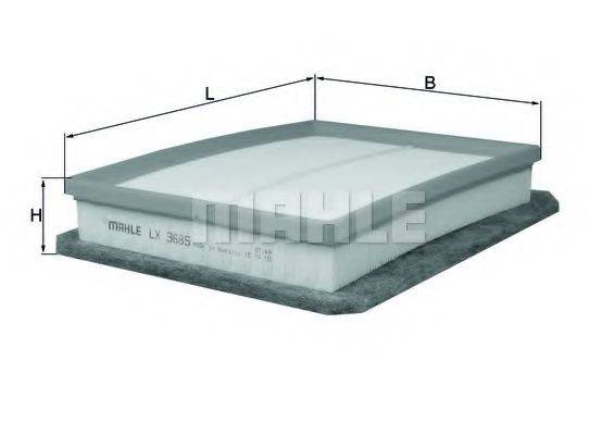 MAHLE ORIGINAL LX 3685