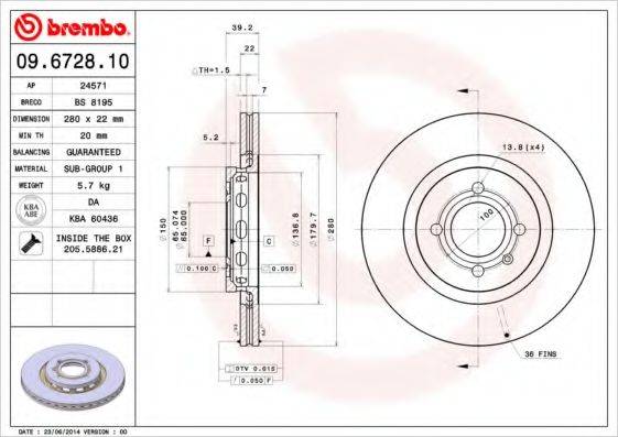 BRECO BS 8195
