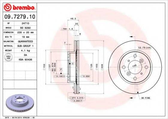 BRECO BS 8292