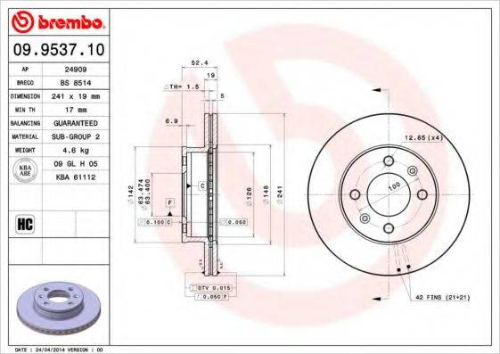 BRECO BS 8514