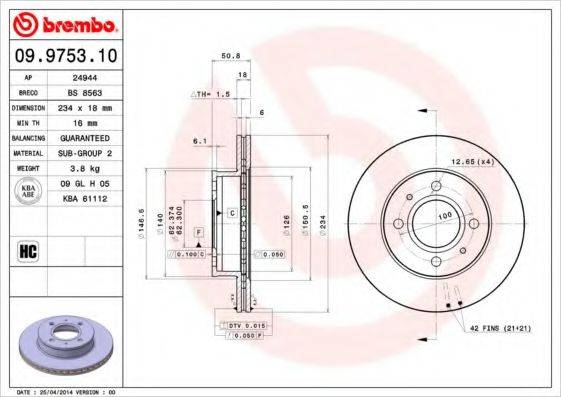 BRECO BS 8563