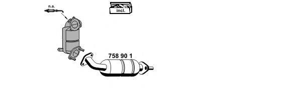 ERNST 250041 Система випуску ОГ