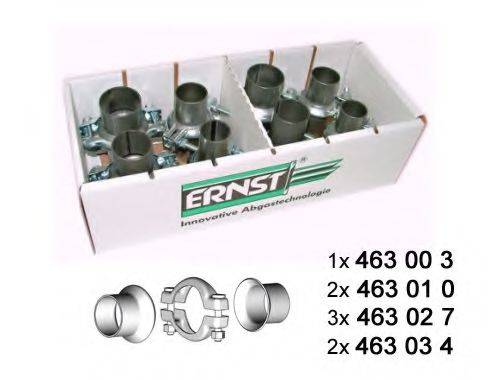 ERNST 460972 Рем. комплект, труба вихлопного газу