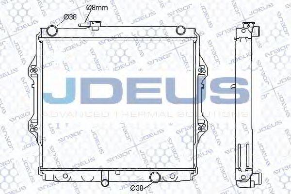 DENSO 64599 Радіатор, охолодження двигуна