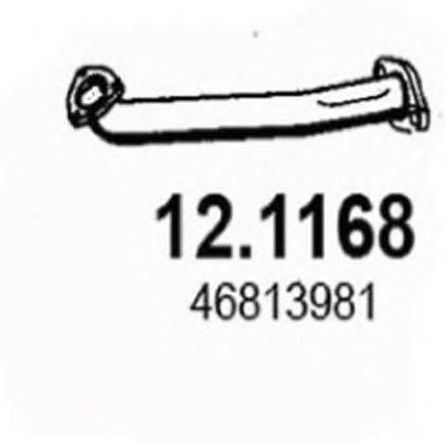 BOSAL 12.1168 Труба вихлопного газу