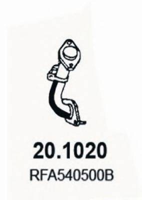 ASSO 201020 Труба вихлопного газу
