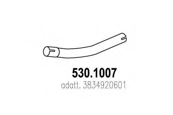 DINEX 50169 Труба вихлопного газу