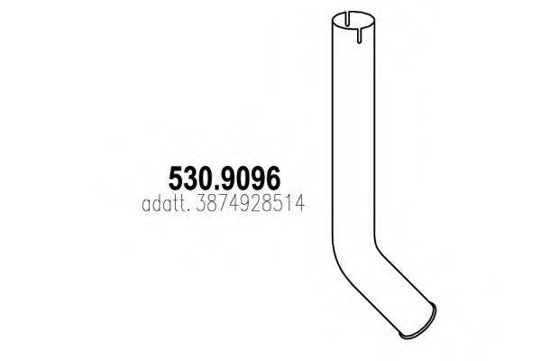 DINEX 50688 Труба вихлопного газу