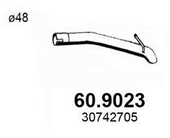 ASSO 609023 Труба вихлопного газу