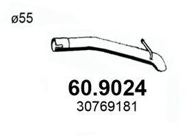 ASSO 609024 Труба вихлопного газу