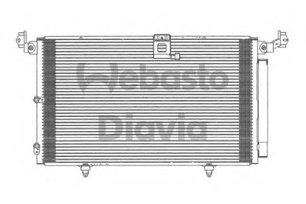 WEBASTO TSP0225609 Конденсатор, кондиціонер