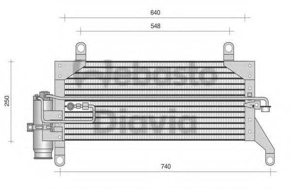 WEBASTO TSP0225004 Конденсатор, кондиціонер