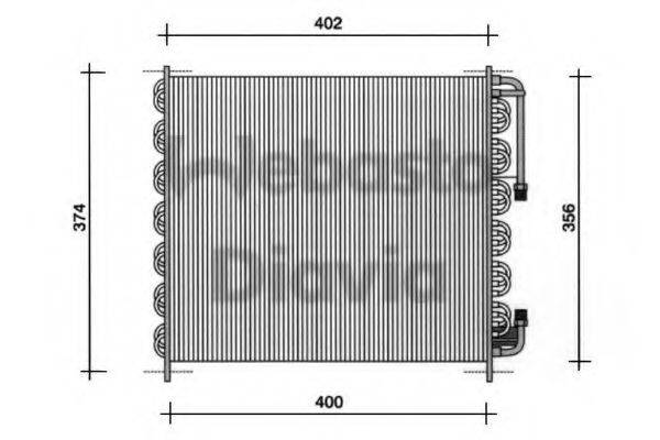 WEBASTO TSP0225009 Конденсатор, кондиціонер