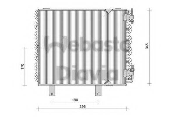 WEBASTO TSP0225019 Конденсатор, кондиціонер