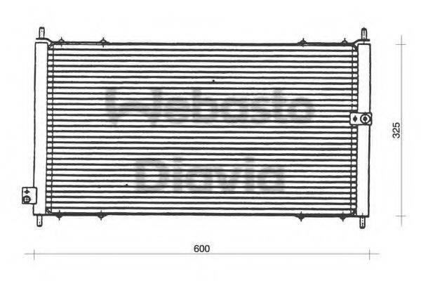WEBASTO TSP0225031 Конденсатор, кондиціонер