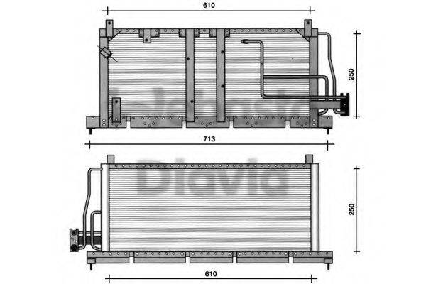 WEBASTO TSP0225046 Конденсатор, кондиціонер
