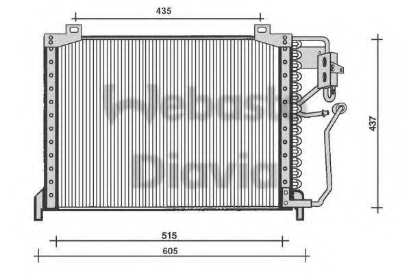 WEBASTO TSP0225064 Конденсатор, кондиціонер