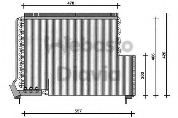 WEBASTO TSP0225079 Конденсатор, кондиціонер