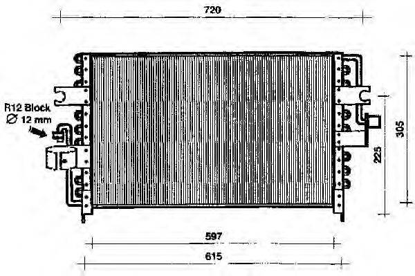 WEBASTO TSP0225087 Конденсатор, кондиціонер