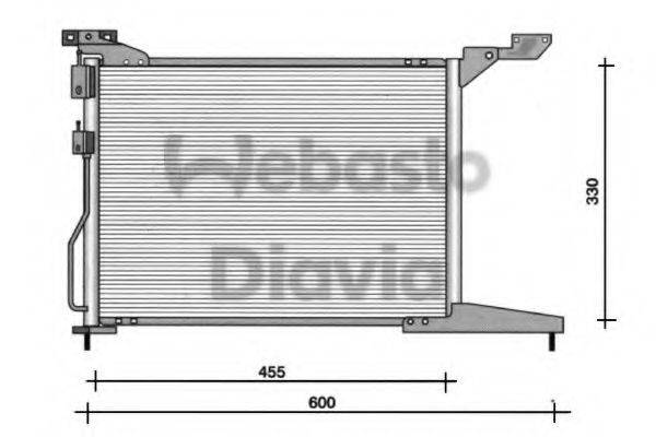WEBASTO TSP0225093 Конденсатор, кондиціонер