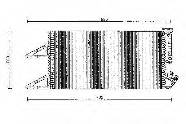WEBASTO TSP0225103 Конденсатор, кондиціонер