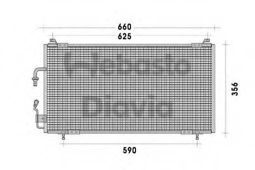 WEBASTO TSP0225130 Конденсатор, кондиціонер