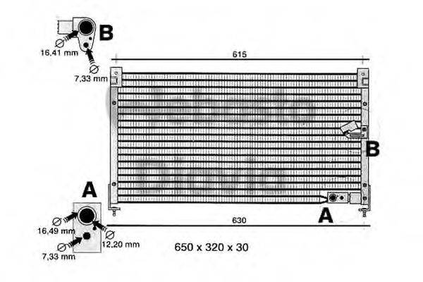 WEBASTO TSP0225134 Конденсатор, кондиціонер