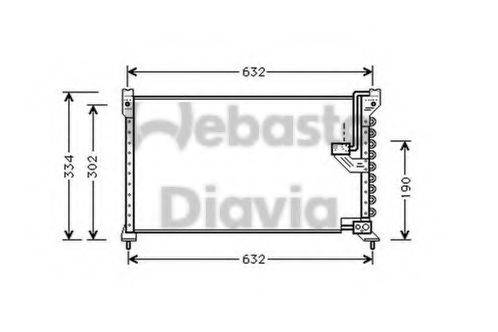 WEBASTO TSP0225149 Конденсатор, кондиціонер
