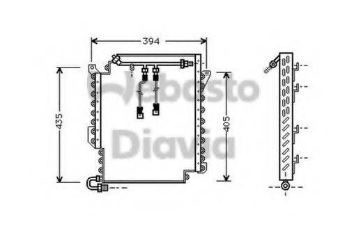 WEBASTO TSP0225170 Конденсатор, кондиціонер