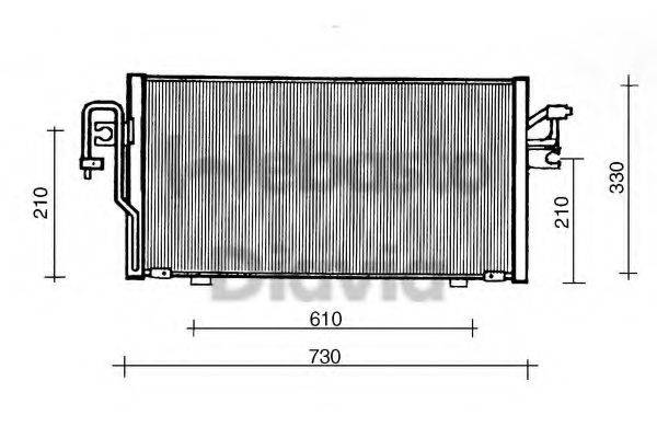 WEBASTO TSP0225211 Конденсатор, кондиціонер