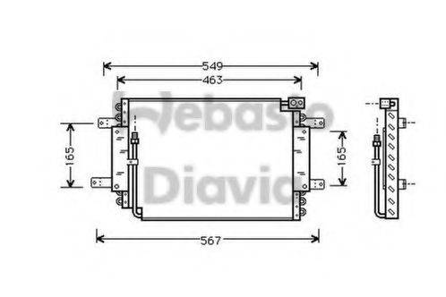 WEBASTO TSP0225215 Конденсатор, кондиціонер