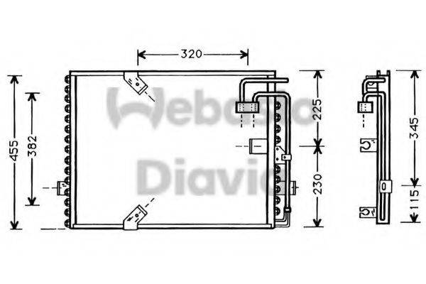 WEBASTO TSP0225239 Конденсатор, кондиціонер