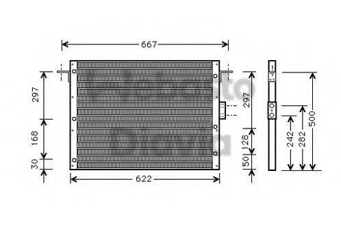 WEBASTO TSP0225368 Конденсатор, кондиціонер