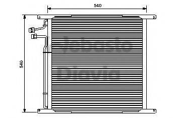 WEBASTO TSP0225415 Конденсатор, кондиціонер