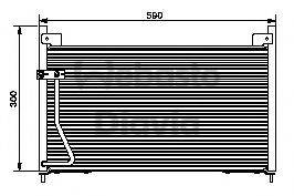 WEBASTO TSP0225429 Конденсатор, кондиціонер