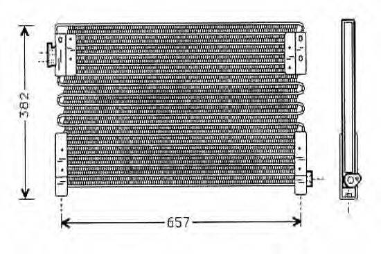 WEBASTO TSP0225452 Конденсатор, кондиціонер