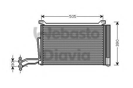 WEBASTO TSP0225494 Конденсатор, кондиціонер