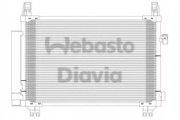 WEBASTO TSP0225626 Конденсатор, кондиціонер