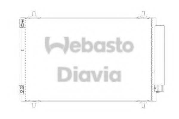 WEBASTO TSP0225677 Конденсатор, кондиціонер