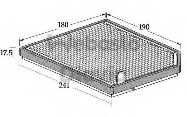 WEBASTO TSP0325020 Фільтр, повітря у внутрішньому просторі