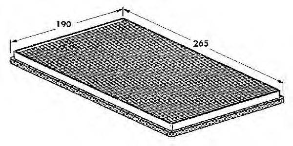 WEBASTO TSP0325025 Фільтр, повітря у внутрішньому просторі