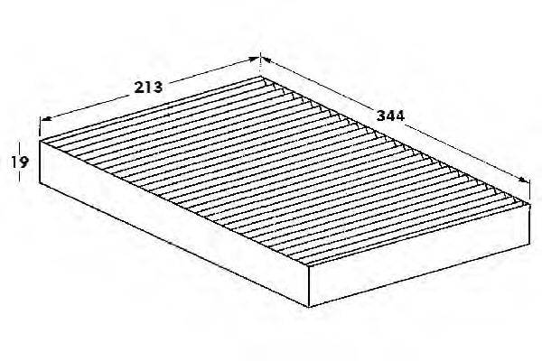 WEBASTO TSP0325040 Фільтр, повітря у внутрішньому просторі