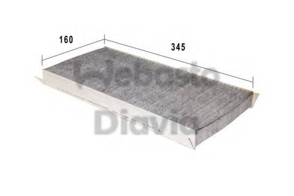 WEBASTO TSP0325048C Фільтр, повітря у внутрішньому просторі