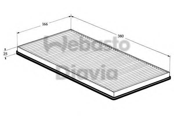 WEBASTO TSP0325077 Фільтр, повітря у внутрішньому просторі
