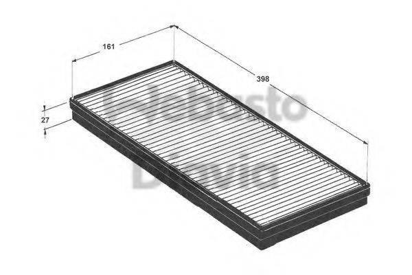WEBASTO TSP0325097 Фільтр, повітря у внутрішньому просторі
