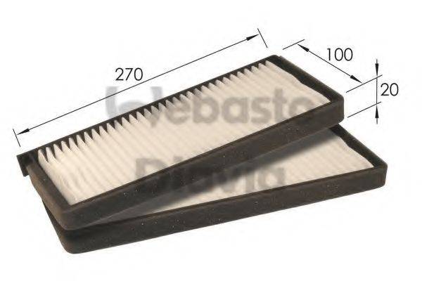 WEBASTO TSP0325230 Фільтр, повітря у внутрішньому просторі