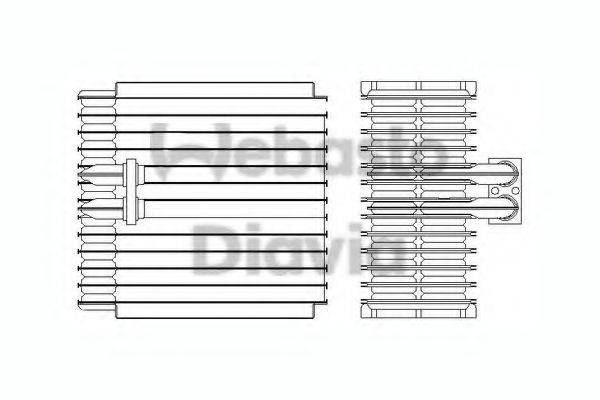 WEBASTO TSP0525203 Випарник, кондиціонер