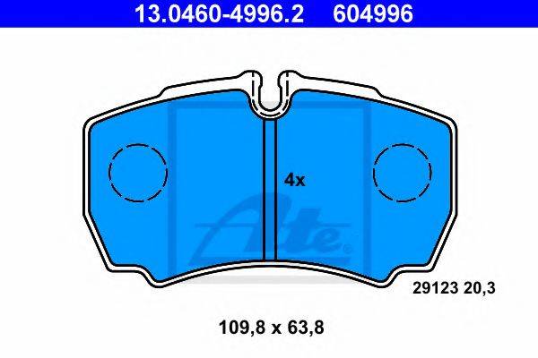 BENDIX 573514B Комплект гальмівних колодок, дискове гальмо